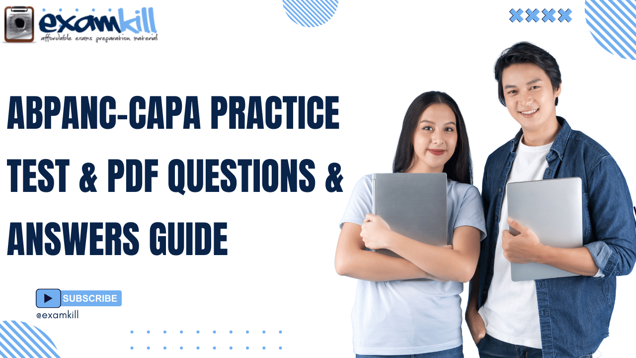 ABPANC-CAPA exam preparation with PDF questions and answers